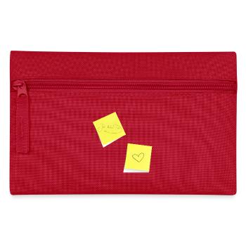 ich liebe dich , Notizzettel , Klebezettel, Notiz - Federtasche - Rot - Vorne
