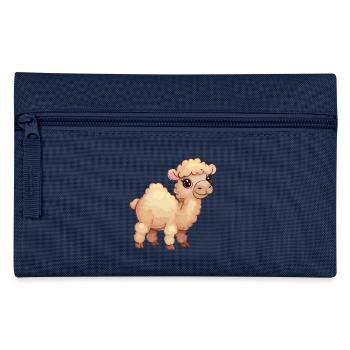 Chameau/dromadaire doux - des animaux à onglons fendus avec charme - Trousse - marine - Devant