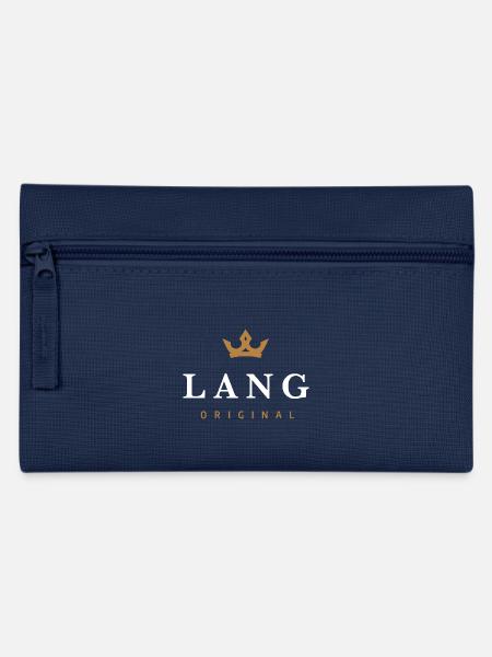 Lang Original Familienlogo - Federtasche - Navy