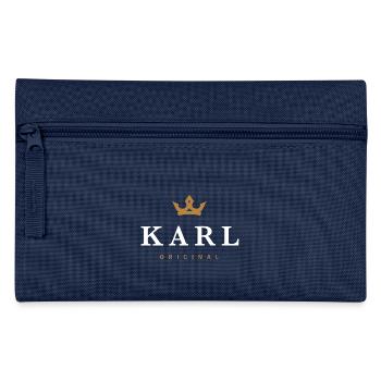 Karl Original Familienlogo - Federtasche - Navy - Vorne