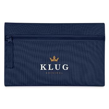 Klug Original Familienlogo - Federtasche - Navy - Vorne