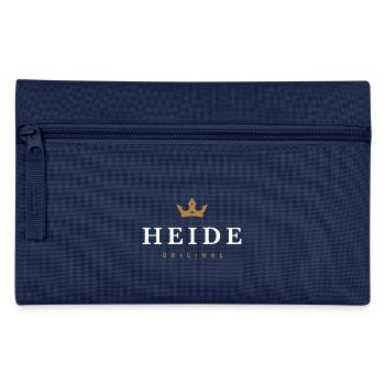 Heide Original Familienlogo - Federtasche - Navy - Vorne