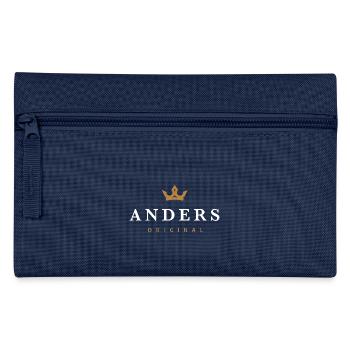 Anders Original Familienlogo - Federtasche - Navy - Vorne