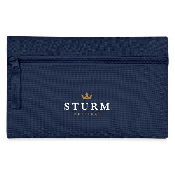 Sturm Original Familienlogo - Federtasche - Navy - Vorne