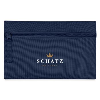Schatz Original Familienlogo - Federtasche - Navy - Vorne