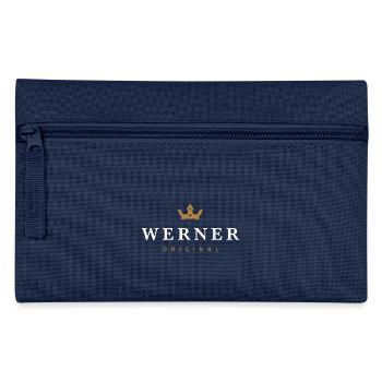 Werner Original Familienlogo - Federtasche - Navy - Vorne