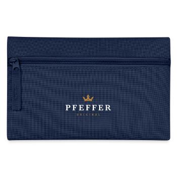 Pfeffer Original Familienlogo - Federtasche - Navy - Vorne