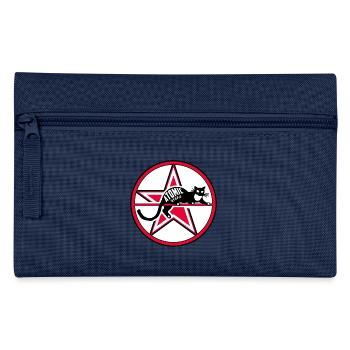 Atomic Utopia - Cat Star - Pencil Case - navy - Front