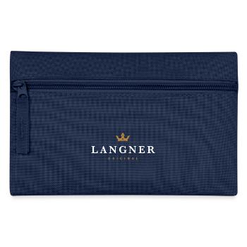 Langner Original Familienlogo - Federtasche - Navy - Vorne