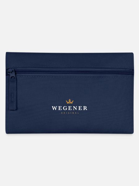 Wegener Original Familienlogo - Federtasche - Navy