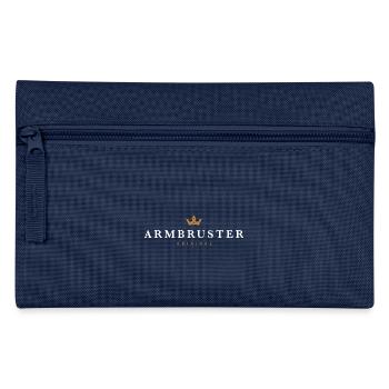 Armbruster Original Familienlogo - Federtasche - Navy - Vorne