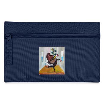 Danse de piano - Trousse - marine - Devant