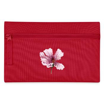 blume rosa - Federtasche - Rot - Vorne