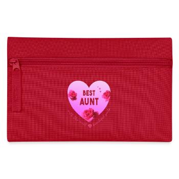 meilleure tante - Trousse - rouge - Devant