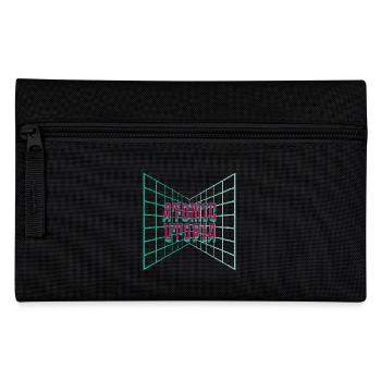 Atomic Utopia - Digital Tile Grid - Pencil Case - black - Front