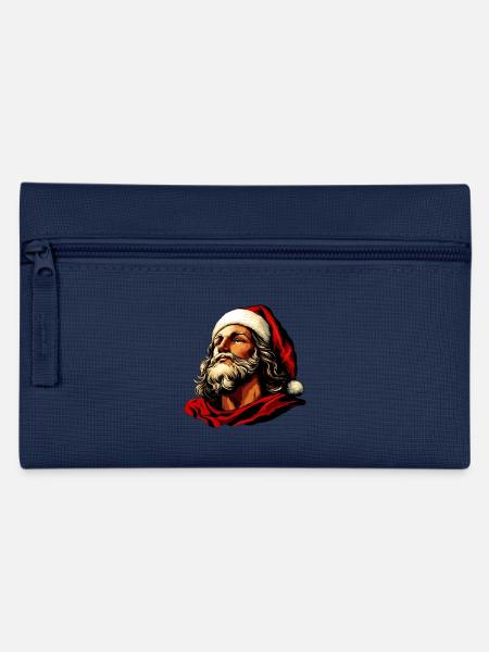 Jesus Weihnachten - Federtasche - Navy