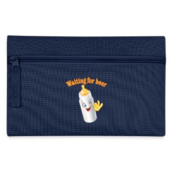 Flasche - Federtasche - Navy - Vorne