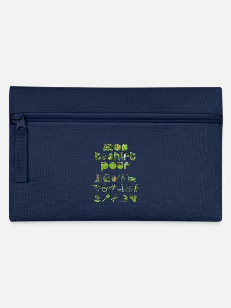 Mon t-shirt pour le jardin, cadeau homme jardinage - Trousse - marine