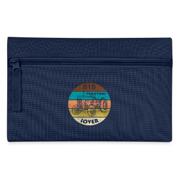 Fan of old tractors, lover of old tractors - Pencil Case - navy - Front