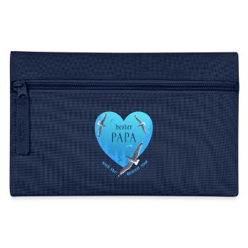 bester Papa - Federtasche - Navy - Vorne