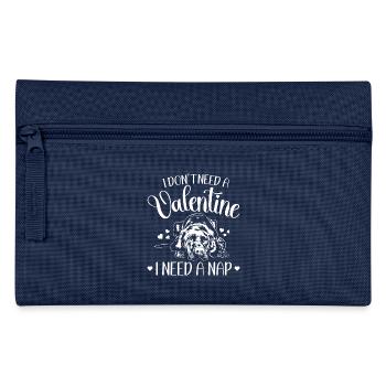 Magyar Vizsla Saint Valentin chiens chien Wilsigns - Trousse - marine - Devant