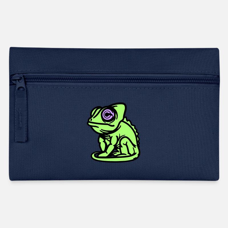 Chamäleon - Federtasche - Navy