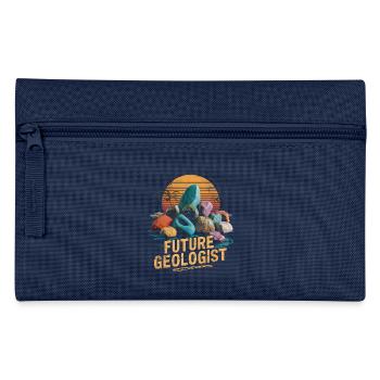 Future Geologist - Passion for Geology - Pencil Case - navy - Front