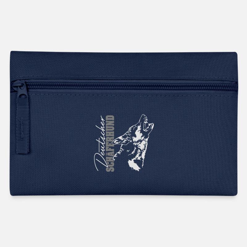 DEUTSCHER SCHÄFERHUND Hundesport Wilsigns Hunde - Federtasche - Navy