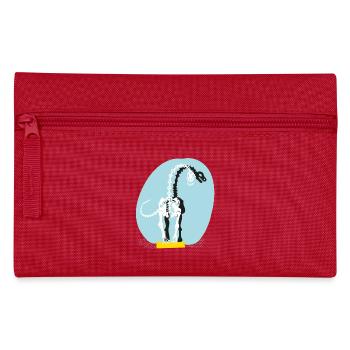 Dinosaur | painted | little public - Pencil Case - red - Front