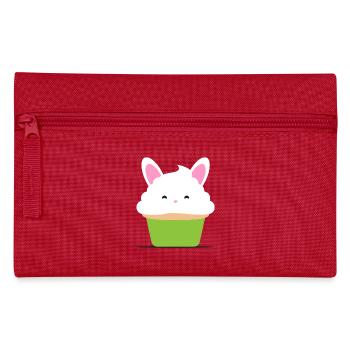 Cupcake, Muffin, Geschenkidee - Federtasche - Rot - Vorne