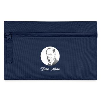 Deine Mama Freud - Federtasche - Navy - Vorne