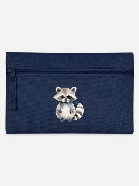 Waschbär Lena - Federtasche - Navy