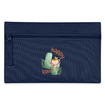 Happy Four Affe Safari - Federtasche - Navy - Vorne