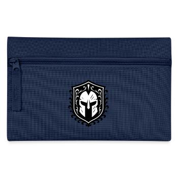Spartan Helmet Crest - Pencil Case - navy - Front