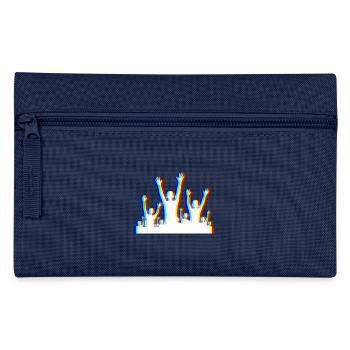 Glitch Party – Festival Style - Federtasche - Navy - Vorne