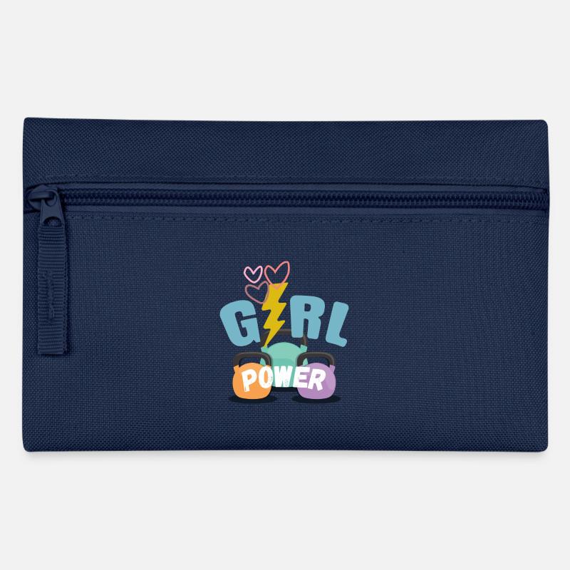 Girl Power - Pencil Case - navy