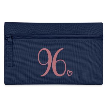 Süße Nummer 96, 96 Jahre alt, Geschenk zum 96. Geburtstag - Federtasche - Navy - Vorne