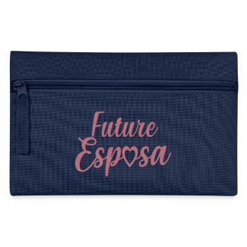 Future Esposa Engagement Bridal Shower Wedding - Pencil Case - navy - Front