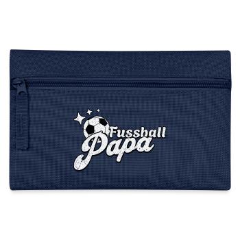 Cool football dad design for real football fans - Pencil Case - navy - Front