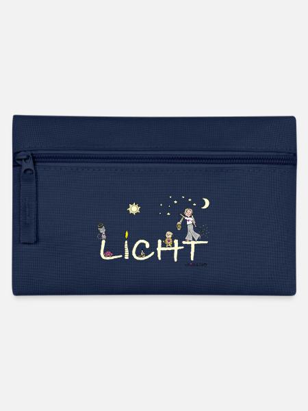 Bliss and Paw - Licht - Federtasche - Navy