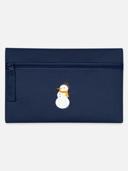 bonhomme de neige - Trousse - marine