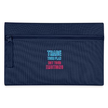 Trade your plan - Pencil Case - navy - Front