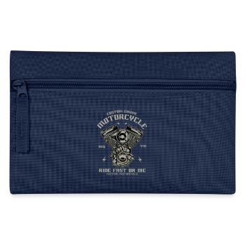 Custom Engine - Federtasche - Navy - Vorne