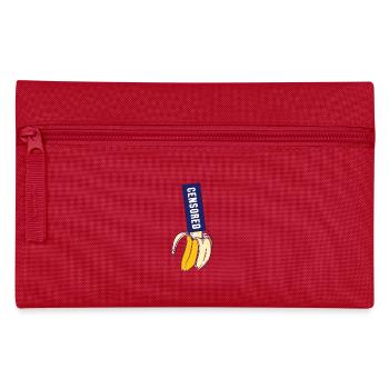 Banana Gift Food Porn Censored Shirt - Pencil Case - red - Front