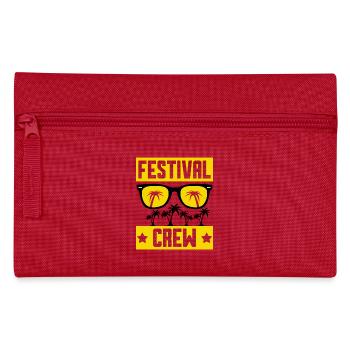 Festival Crew - Federtasche - Rot - Vorne