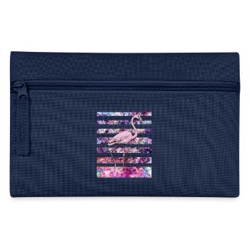 Flamant rose - Trousse - marine - Devant