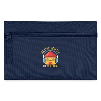 HOUSE MUSIC: House Music All Night Long - Pencil Case - navy - Front
