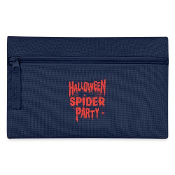 HALLOWEEN SPIDER PARTY - Federtasche - Navy - Vorne
