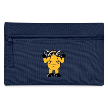 Fuck Off Bull - Pencil Case - navy - Front