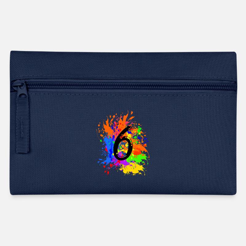 Splash 6 - Federtasche - Navy